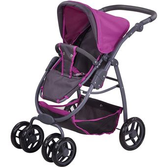 Knorrtoys 90782 Landau pour poup e Coco Tec Purple Accessoire