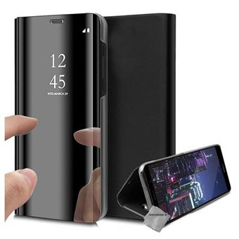 Housse etui coque portefeuille clear view pour Samsung Galaxy A21s film ecran NOIR htdmobiles Coque et etui telephone mobile Achat prix fnac