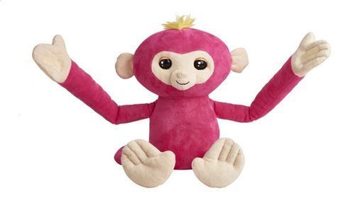 Peluche interactive Evolution Fingerlings Hugs Rose