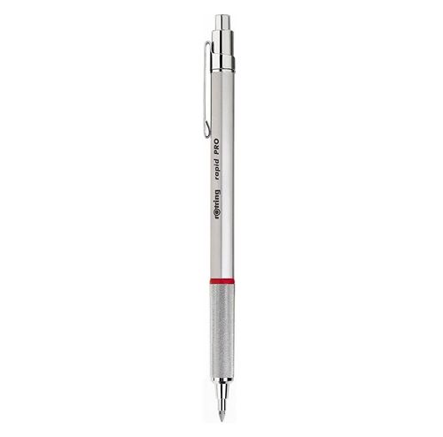 Stylo Bille Rotring&reg; Rapid Pro Pointe Moyenne Argent
