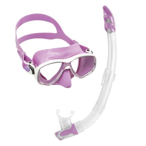 Set Masque Et Tuba Marea Vip 2017 - Couleur - Lilas/Lilas