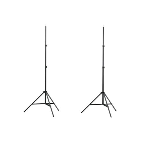 vidaXL Lampstatief 78-210 cm 2 st