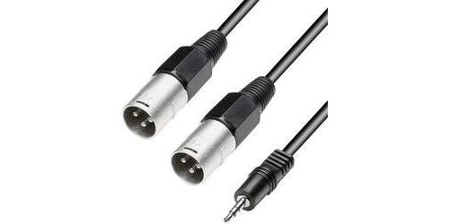 Câble adaptateur Paccs 3M 2 Xlr M / Mini Jack S
