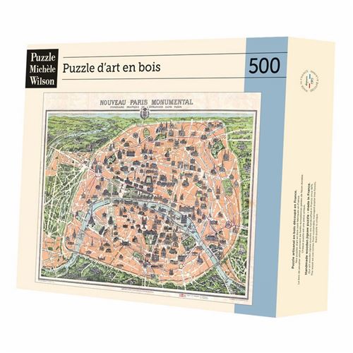 Puzzle 500 pièces Puzzle Michele Wilson Bois Multicolore