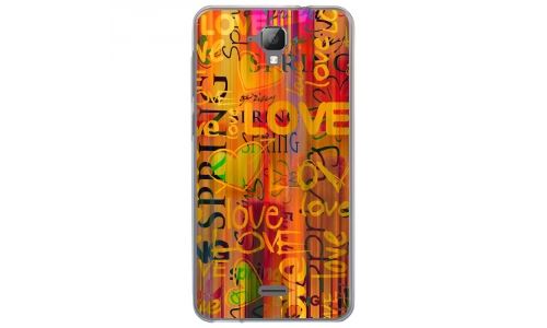 Coque souple pour Altice S40 avec impression Motifs Love Spring