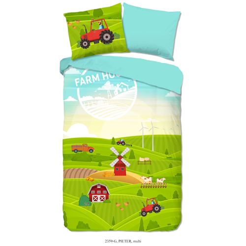 Good Morning Housse de couette pour enfants Pieter 140x200/220 cm