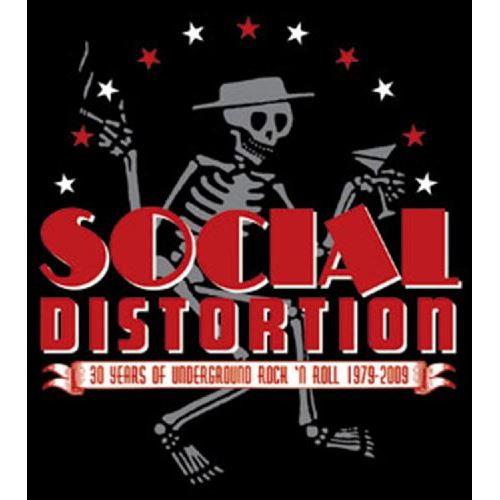 Licences Produits Social Distortion Skelly and Log Sticker