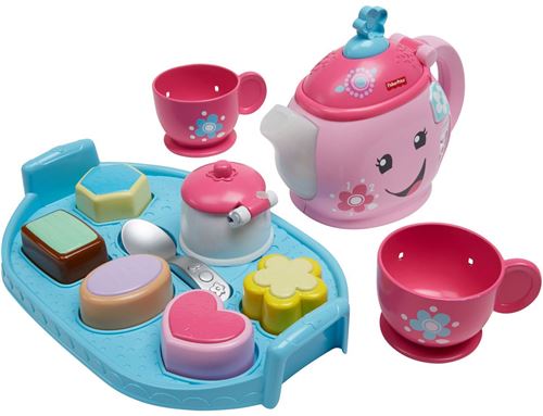 Fisher price laugh and learn say please tea set hot sale