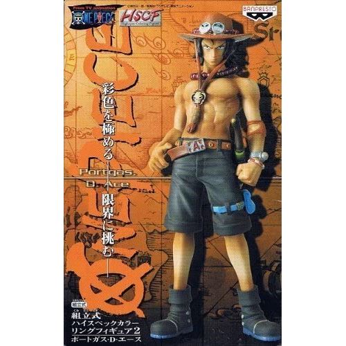 One Piece High Spec Color Ring Figure 2 [06.portgas D-ace] (arcade Prize) Hscf With Box