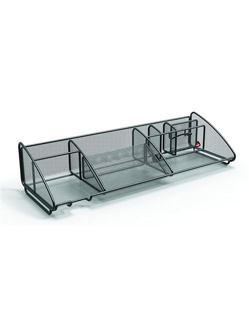 Alba Noir Meshboard N Organisateur De Bureau Avec Rangements Multiples