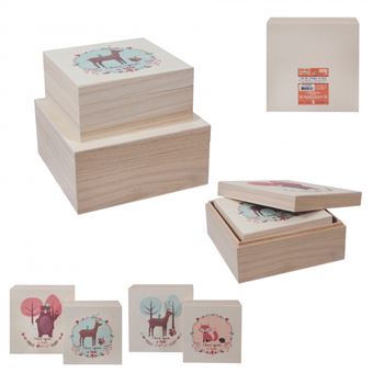 Lot De 2 Boites Gigogne En Bois 17 8 X 17 8 Cm Once Upon A Time Boite De Rangement Achat Prix Fnac Lot De 2 Boites Gigogne En Bois 17 8 X 17 8 Cm Once Upon A Time Boite De Rangement Achat Prix Fnac