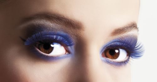 Boland faux cils bleu basique