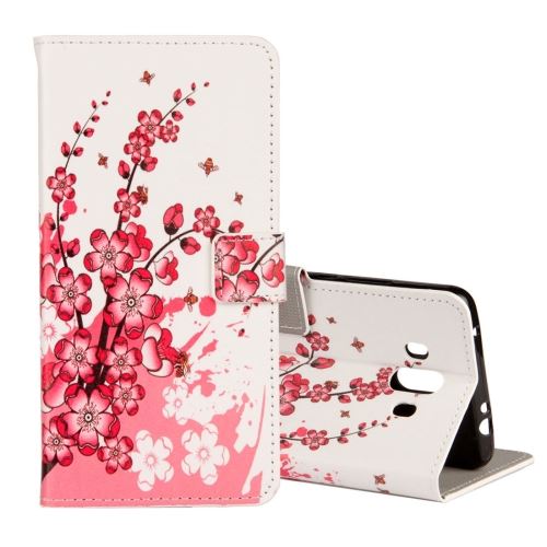 Huawei Mate 10 Housse Etui Cuir PU Fleurs de Cerisier ALS53419