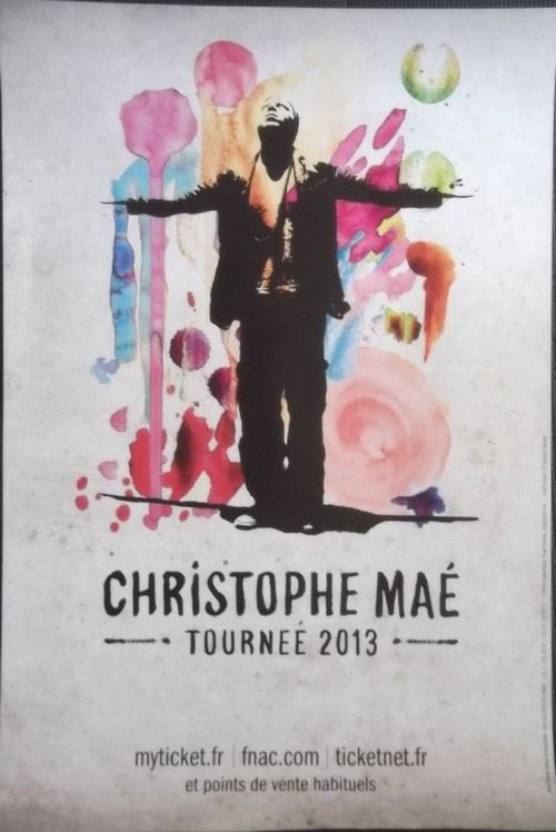 Christophe MAE - 40x60 cm - AFFICHE / POSTER