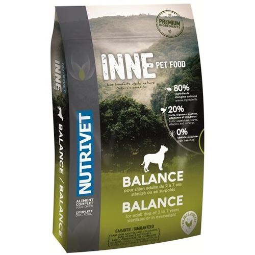 12 42 Sur Nutrivet Croquettes Au Poulet Inne Balance Pour Chien Adulte Sterilise Ou En Surpoids 12 Kg Nourriture Pour Chien Achat Prix Fnac 12 42 Sur Nutrivet Croquettes Au Poulet Inne Balance Pour Chien Adulte Sterilise Ou En Surpoids 12 Kg Nourriture Pour Chien Achat Prix Fnac