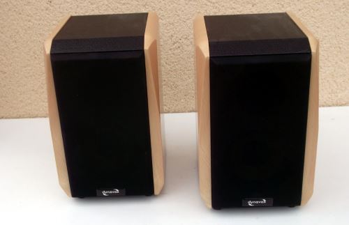 Enceintes hifi 2 voies 60 w bois (paire)