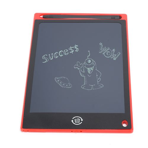 Tableau d'écriture LCD Énergie lumineuse manuscrite Graffiti pour Enfants 8,5 ''- Rouge
