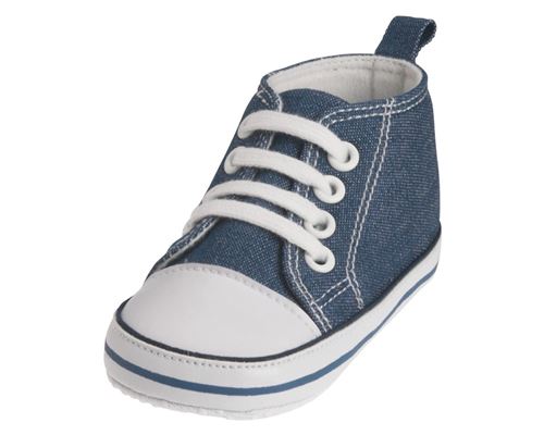 chaussures Canvasbébé junior jeans bleu taille 18