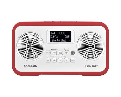 Sangean TRAVELLER 770 Radio de table DAB+, DAB, FM DAB+, FM verrouillage clavier rouge