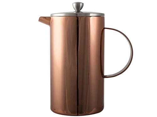Cafetière dorée, Acier Inoxydable, 8 Cup Cafetiere, Copper