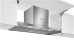 Bosch Serie | 4 DBB96AF50 - Hotte - intégré - largeur : 90 cm - profondeur : 31 cm - evacuation & recyclage - acier inoxydable