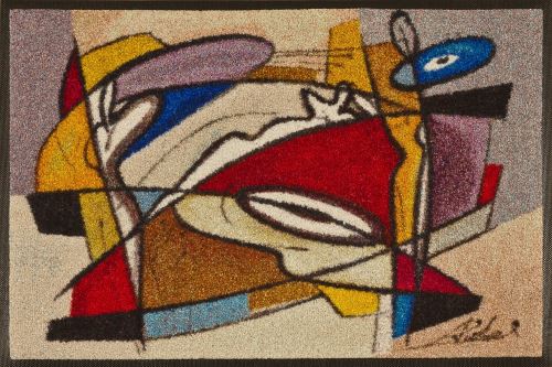 wash + dry - Tapis steady composition 50x75, Coloré