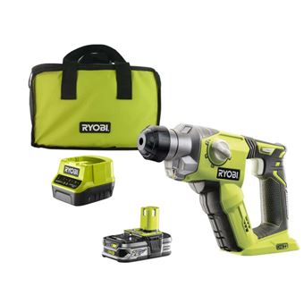 Marteau Perforateur Ryobi 18v Oneplus 1 Batterie Lithiumplus 2 5ah 1 Chargeur Rapide R18sds 125s Marteau Perforateur Achat Prix Fnac
