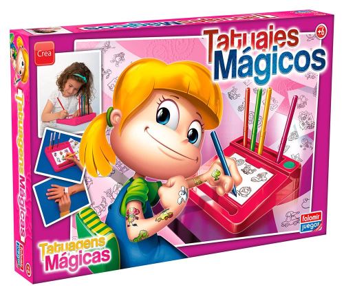 Jeu de tatouages Magiques Fille