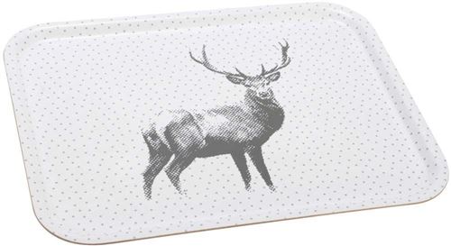 Amadeus - Plateau rectangulaire en bois Cerf