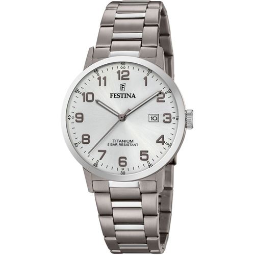 FESTINA  Mixte Adulte Analogique Quartz Montre avec Bracelet en Titane F20435/1