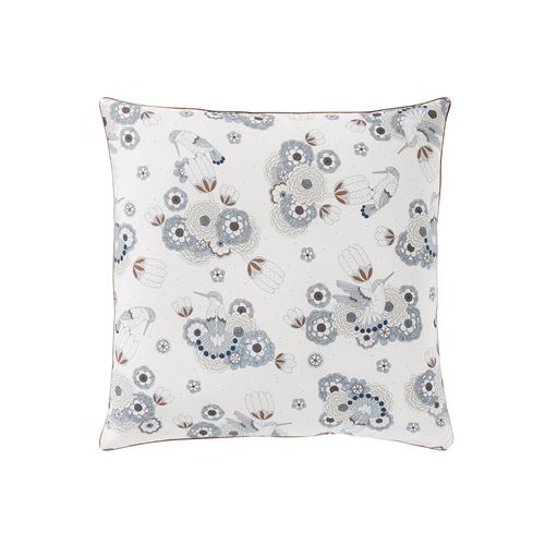 Essix - Taie d'oreiller Folk Melody en Percale de coton Multicolore - 65 x 65 cm