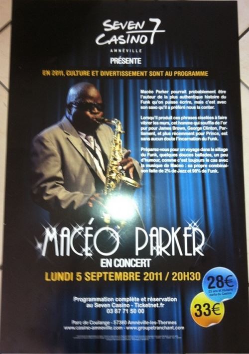 Macéo Parker - 40x60 cm - AFFICHE / POSTER
