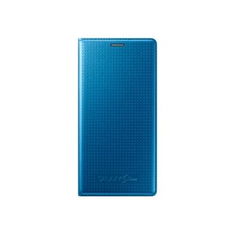 Samsung Flip Cover EF-FG800B - Étui à rabat pour téléphone portable - bleu électrique - pour Galaxy S5 Mini