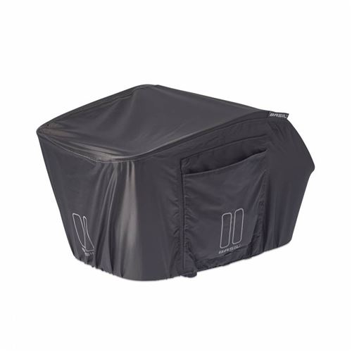 Housse pour panier basil large gris (vendu a l'unite)