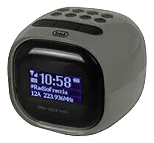 Radio-réveil Trevi RC 80D2 metal gun