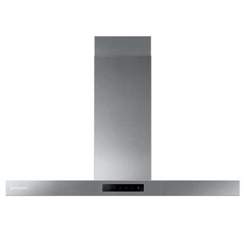 Hotte Decorative Murale Samsung Nk36m5060ss - Hotte Aspirante Box - Largeur 90 Cm - Débit D'air Maximum (en M3/h) : 713 - Niveau Sonore Décibel Mini. / Maxi. (en Dba) : 71