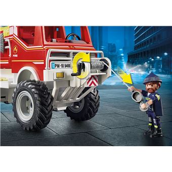 Playmobil City Action Les pompiers 9466 4x4 de pompier avec lance-eau