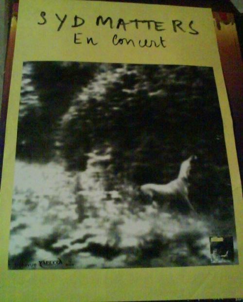 Syd Matters - 70x100 cm - AFFICHE / POSTER