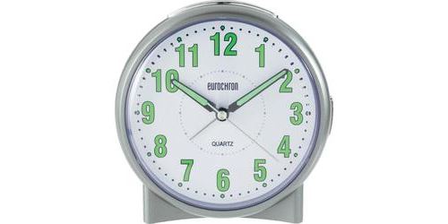 Réveil à quartz Eurochron S139C2 argent