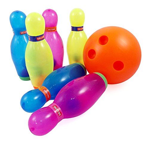 Jeu de jouets pour enfants Super Bowling Deluxe avec shakers