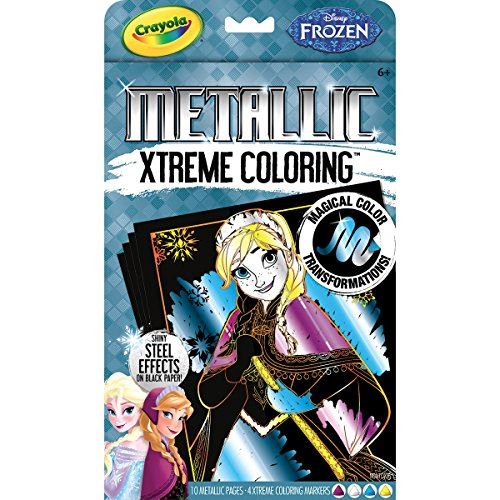 Crayola Frozen Xtreme Coloring Set Métallisé