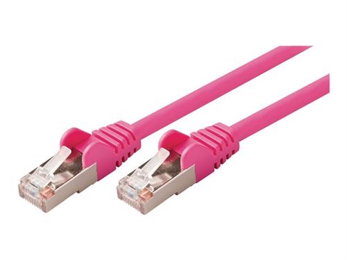 Valueline VLCP85121P025 Câble de réseau Cat5e Sf / utp Rj45 (8/8) Mâle - Rj45 (8/8) Mâle 0,25 M Violet