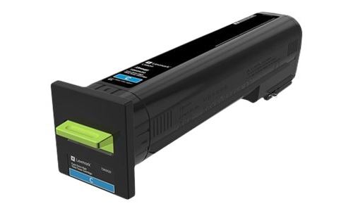 Lexmark - Extra hoog rendement - cyaan - origineel - tonercartridge LCCP - voor Lexmark CS820de, CS820dte, CS820dtfe