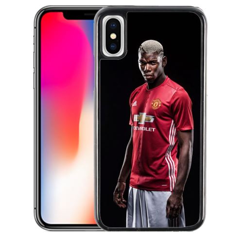 Coque pour iPhone XS pogba manchester