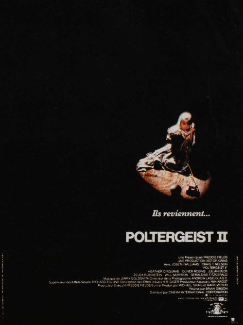 Poltergeist 2 AFFICHE CINEMA ORIGINALE