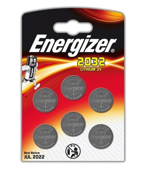 Pile bouton ultimate lithium 2032 Energizer - Blister de 4 piles