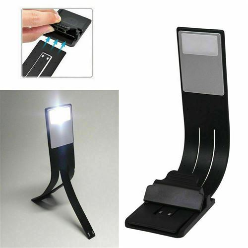 GENERIQUE - Lampe de lecture LED - Rechargeable USB - Noir - Image 2