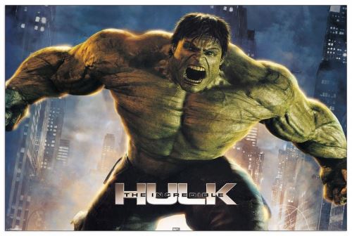 MARVEL - Hulk (Panneaux MDF 60x90 cm)