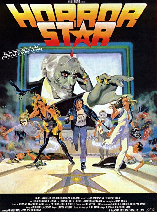 Horror Star AFFICHE CINEMA ORIGINALE