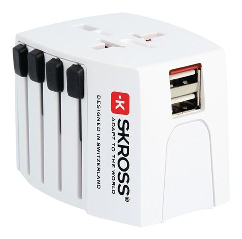 Adaptateur de voyage Prise adaptateur universelle pour la Suisse